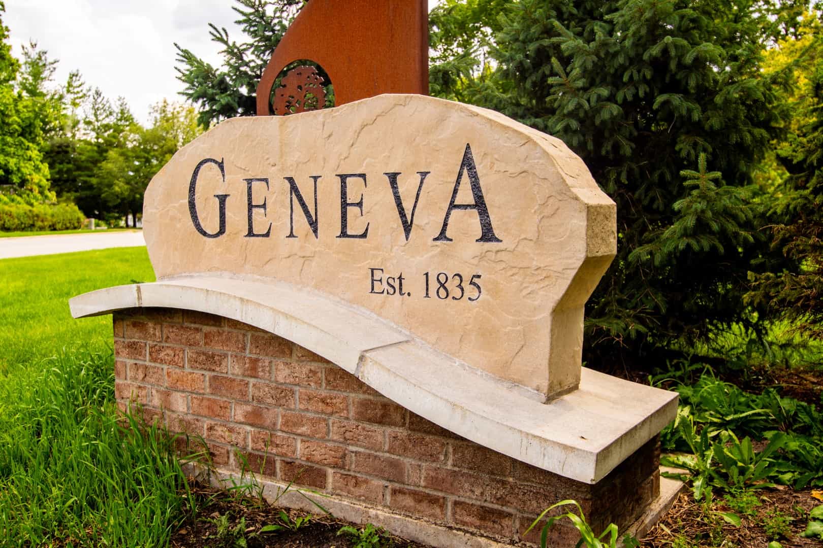 Geneva IL Welcome Sign